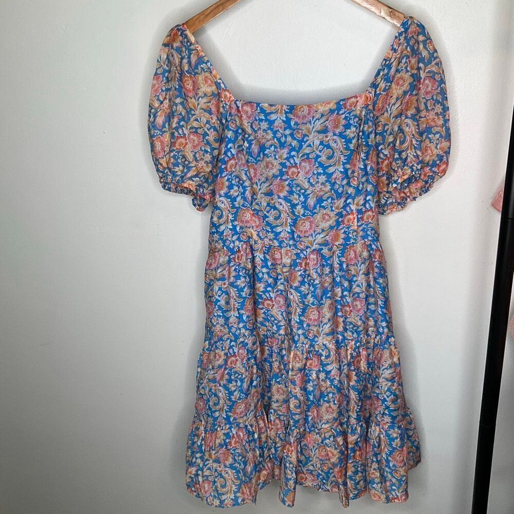 1.State Floral Mini Dress